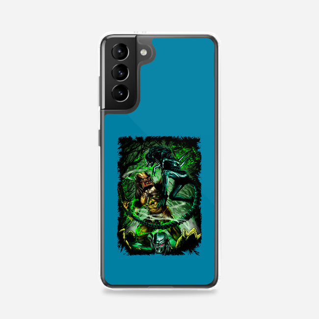 Battle Of Aliens-Samsung-Snap-Phone Case-Conjura Geek