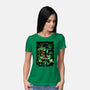 Battle Of Aliens-Womens-Basic-Tee-Conjura Geek
