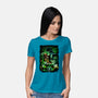 Battle Of Aliens-Womens-Basic-Tee-Conjura Geek