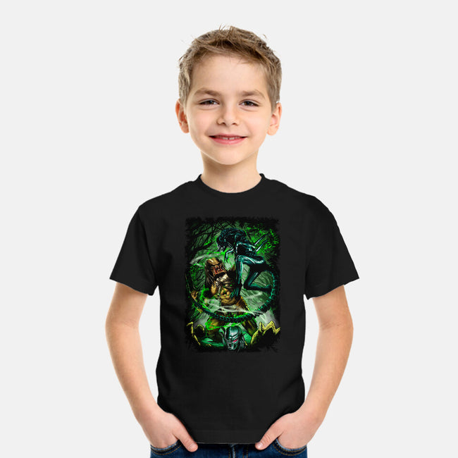 Battle Of Aliens-Youth-Basic-Tee-Conjura Geek