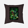 Battle Of Aliens-None-Removable Cover w Insert-Throw Pillow-Conjura Geek