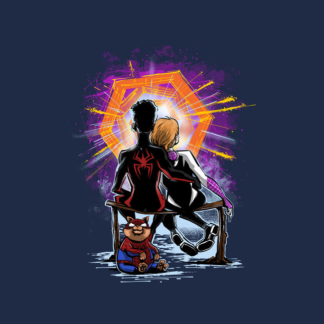 Spiders Gazing At The Moon-Unisex-Pullover-Sweatshirt-zascanauta