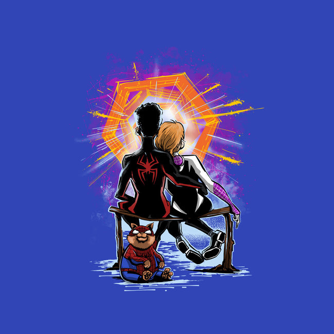 Spiders Gazing At The Moon-Mens-Heavyweight-Tee-zascanauta