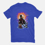 Spiders Gazing At The Moon-Mens-Basic-Tee-zascanauta