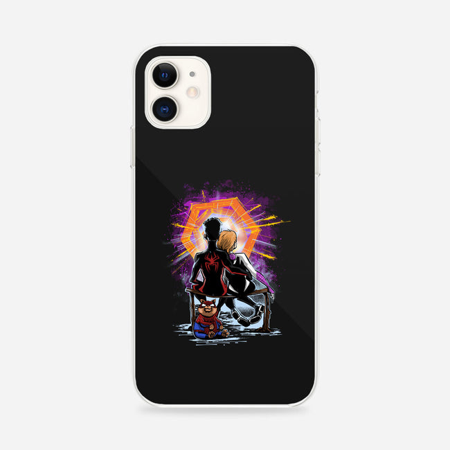 Spiders Gazing At The Moon-iPhone-Snap-Phone Case-zascanauta