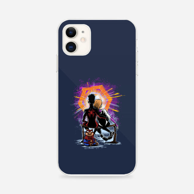 Spiders Gazing At The Moon-iPhone-Snap-Phone Case-zascanauta