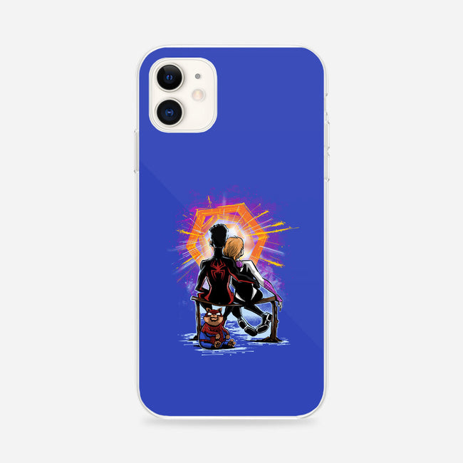 Spiders Gazing At The Moon-iPhone-Snap-Phone Case-zascanauta