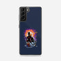Spiders Gazing At The Moon-Samsung-Snap-Phone Case-zascanauta