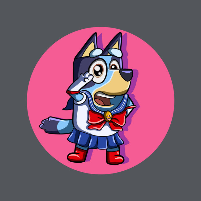 Sailor Bluey-None-Glossy-Sticker-nickzzarto