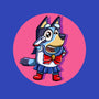 Sailor Bluey-None-Glossy-Sticker-nickzzarto