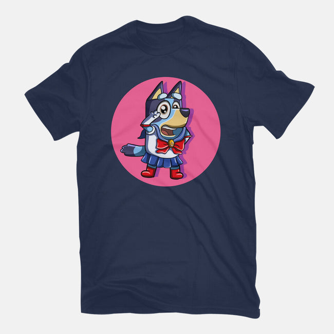Sailor Bluey-Womens-Fitted-Tee-nickzzarto