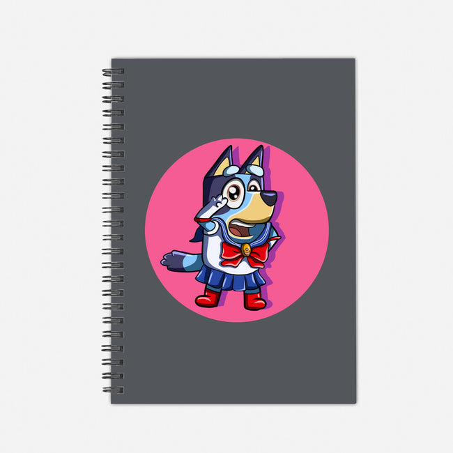 Sailor Bluey-None-Dot Grid-Notebook-nickzzarto