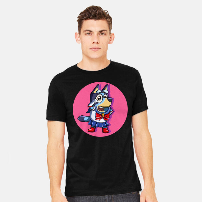 Sailor Bluey-Mens-Heavyweight-Tee-nickzzarto