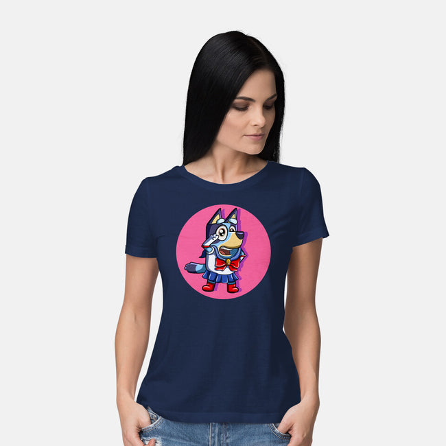 Sailor Bluey-Womens-Basic-Tee-nickzzarto
