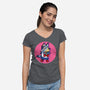 Sailor Bluey-Womens-V-Neck-Tee-nickzzarto