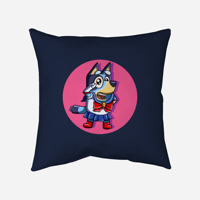 Sailor Bluey-None-Removable Cover-Throw Pillow-nickzzarto