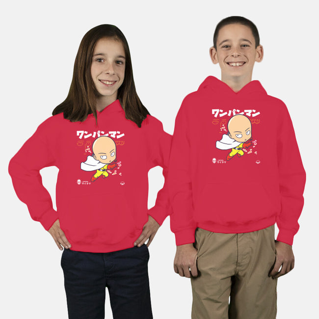 WANPAMAN-youth pullover sweatshirt-mankeeboi