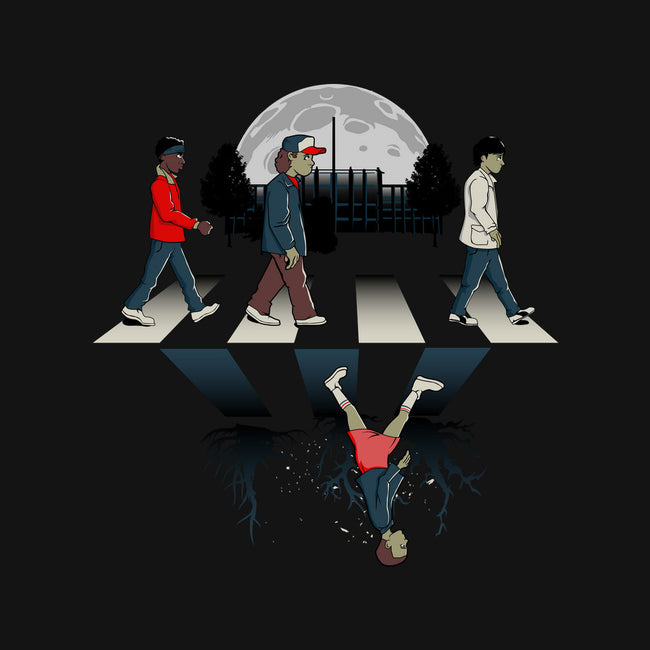 Upside Down Road-mens heavyweight tee-foureyedesign