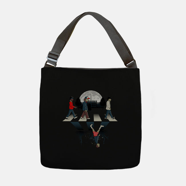 Upside Down Road-none adjustable tote-foureyedesign