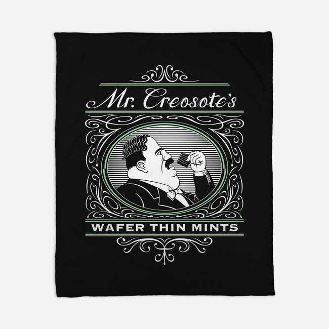 Wafer Thin Mints-none fleece blanket-doodledojo