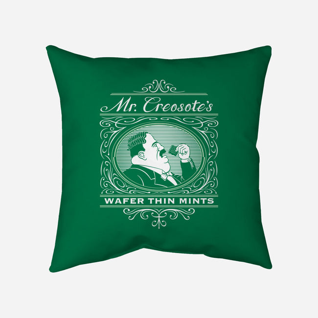 Wafer Thin Mints-none removable cover w insert throw pillow-doodledojo