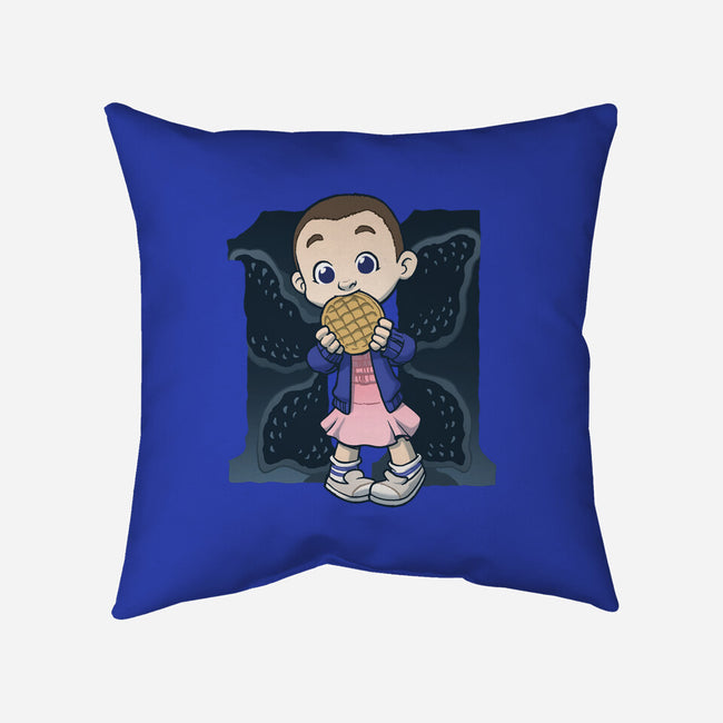 Waffle Fan-none removable cover w insert throw pillow-DoOomcat