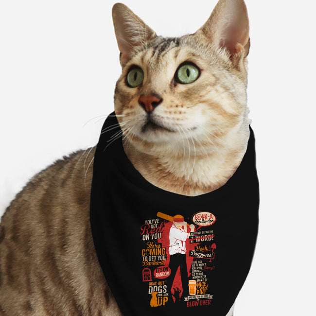 Wait For This To Blow Over-cat bandana pet collar-TomTrager