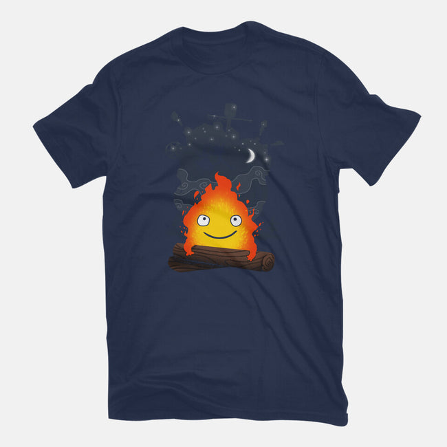 Walking Castle-unisex basic tee-vp021