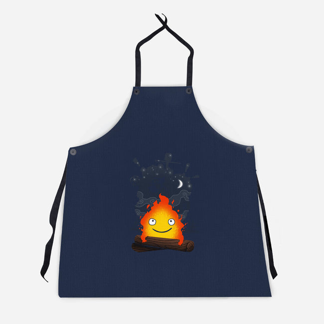 Walking Castle-unisex kitchen apron-vp021