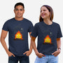 Walking Castle-unisex basic tee-vp021