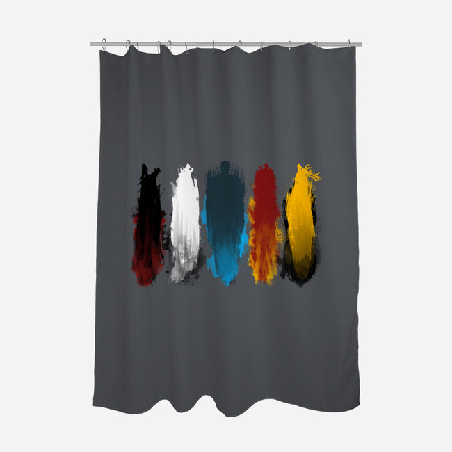 War is Here-none polyester shower curtain-bomdesignz