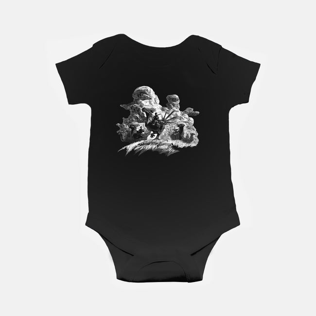 War of the Lions-baby basic onesie-Logan Feliciano
