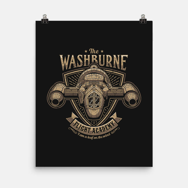 Washburne Flight Academy-none matte poster-adho1982