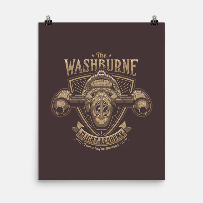 Washburne Flight Academy-none matte poster-adho1982