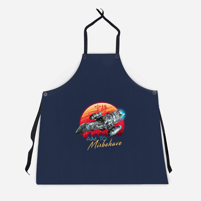 Watch How I Soar-unisex kitchen apron-vp021