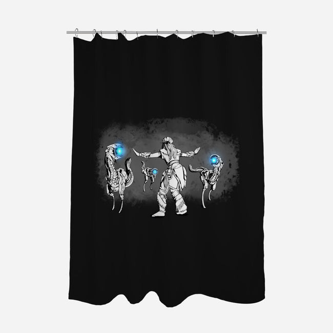Watcher Tamer-none polyester shower curtain-danirodart