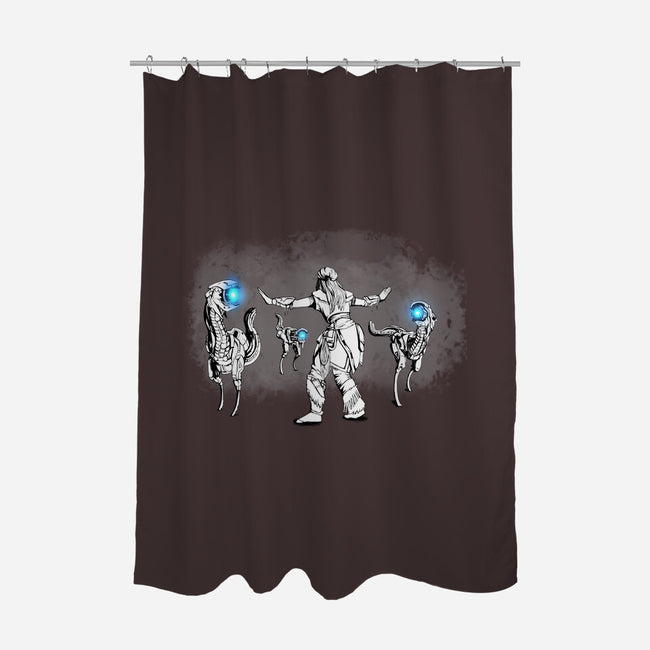 Watcher Tamer-none polyester shower curtain-danirodart