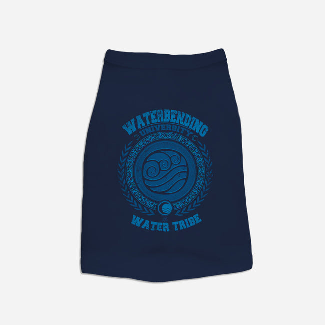 Waterbending University-dog basic pet tank-Typhoonic