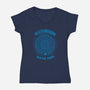 Waterbending University-womens v-neck tee-Typhoonic