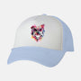 Watercolor Owl-unisex trucker hat-RizaPeker