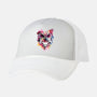 Watercolor Owl-unisex trucker hat-RizaPeker