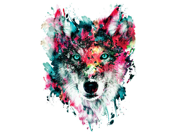 Watercolor Wolf