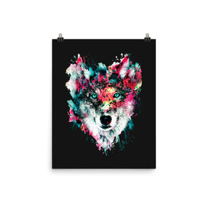 Watercolor Wolf