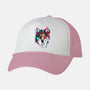 Watercolor Wolf-unisex trucker hat-RizaPeker