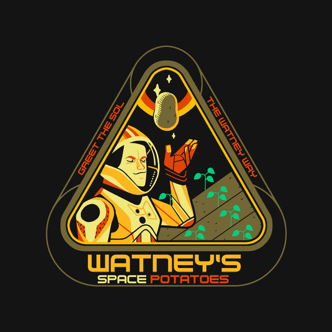 Watney's Space Potatoes-none stretched canvas-Glen Brogan