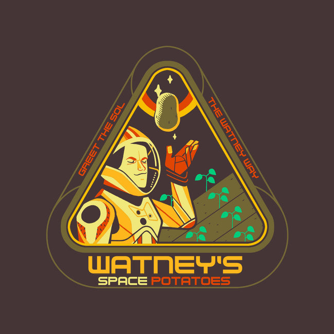 Watney's Space Potatoes-mens heavyweight tee-Glen Brogan