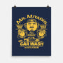 Wax On Wax Off Car Wash-none matte poster-DeepFriedArt