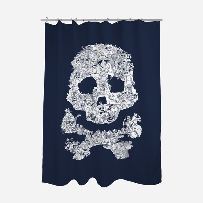 We Are Pirates-none polyester shower curtain-angi-pants