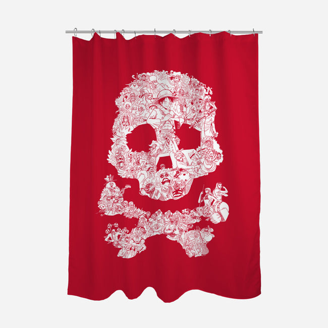 We Are Pirates-none polyester shower curtain-angi-pants