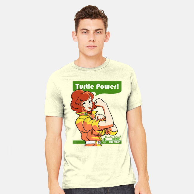We Can Do It Turtles-mens heavyweight tee-hugohugo